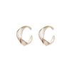 2025 Korean Retro Twist Metal Hoops: Trendy, Simple, and Elegant