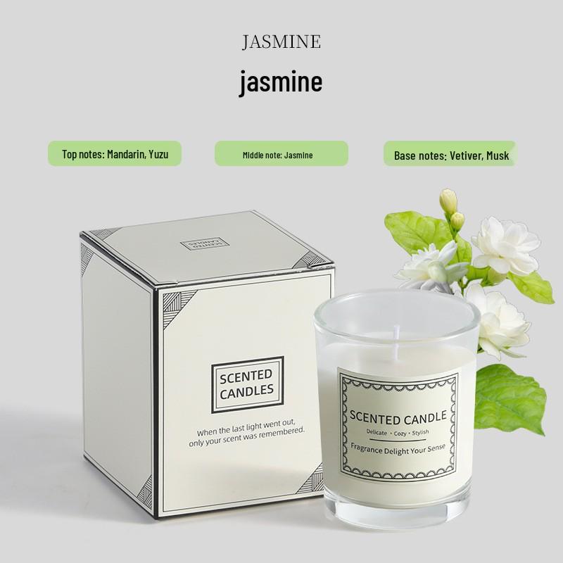 High-End Soy Wax Aroma Candle - Long-Lasting Fragrance for Birthday, Wedding, or Bedroom Decoration