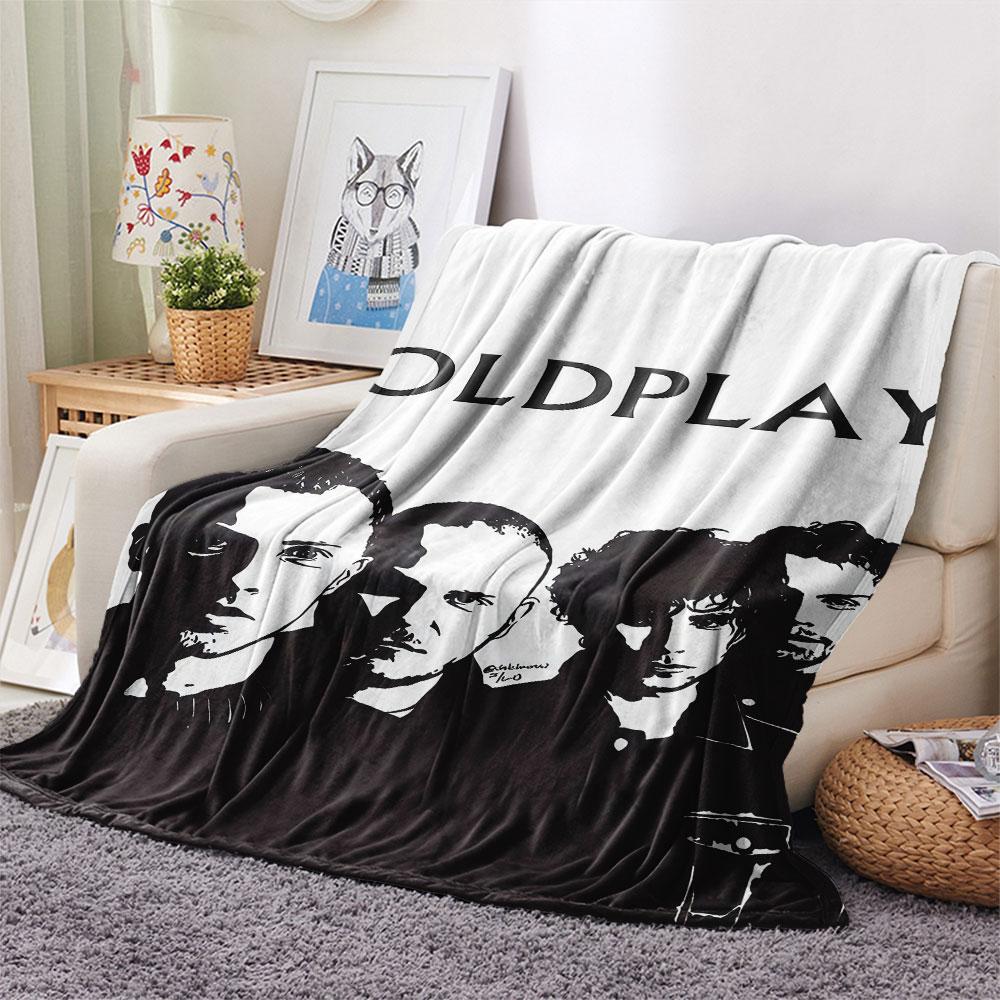 Coldplay Blanket, High quality Comfortable for All Seasons, Home Decor, Warmth and Comfort