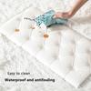 3D DIY Wall Stickers Wallpaper Self-adhesive Thicken Tatami Anti-collision Wall Mat Pad Kids Bedroom Living Room Waterproof