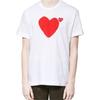 CDG Play T Shirts Men's Crew Neck Moderate AZ-T222-051-1