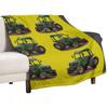 Grüner Traktor Decke Thermodecke Für Reisen Manga Bett Modisch Für Winter Bettbezüge Thermodecken