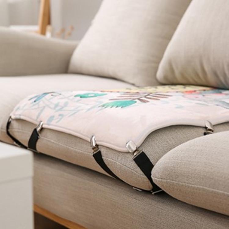 4 Stück/2 Stück Bettlakenhalter, Eckgurte, Matratzenbezug-Clips zum Festhalten der Laken, verstellbare Bettbänder für Bettwäsche