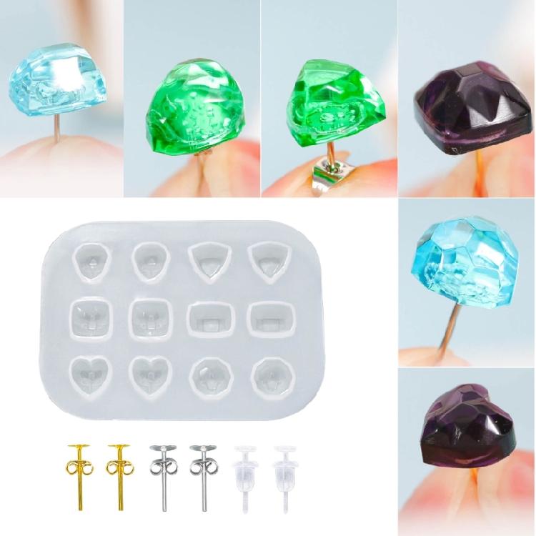 Durable Silicone Mold Earring DIY Jewelry Making Part Jewelry Crafting Supplies