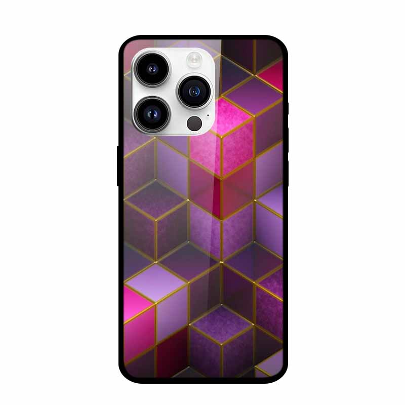 Tempered Glass Case For iPhone 15 Pro Max Hard Glass Back Cover For iPhone 15 Plus iPhone15 Phone Cases Bumper Colorful Shell