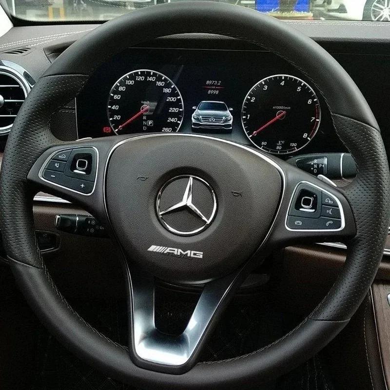 Samolepka na auto Samolepky s logem auta Kovový znak Příslušenství Pro Mercedes Benz AMG W206 W204 W205 W212 W213 W221 W222 W223 W251 W464 W