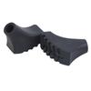 10Pcs Walking Trekking Pole Tip Protectors Anti-skid Rubber Buffer Pads Durable Replacement Parts for Cross-country Hiking Camping