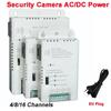 Adjustable Switching Power Supply Distribution 4/8/16 Channels AC/DC Power