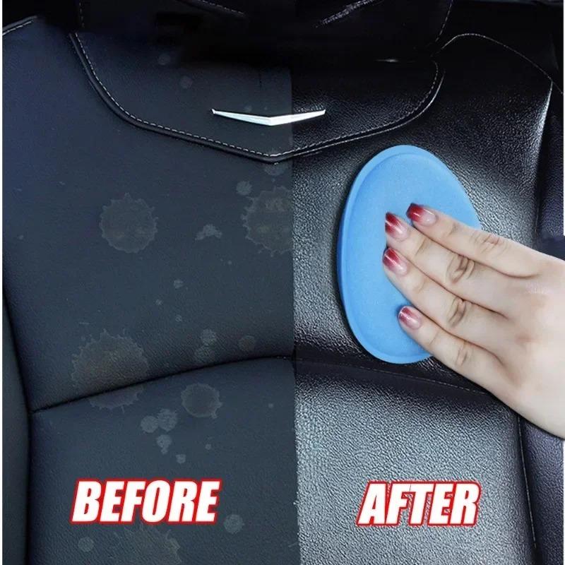 Round Car Waxing Polish Wax Foam Sponge High Density Applicator Pad Cleaning Sponge Auto Detail Washing Car Cleaning Tool