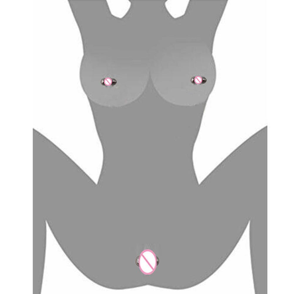 G-spot Vibrator Nipple Clamps Orbs Vagina Clitoris Massager Anal Plug Adult Games Sex Toys For Woman