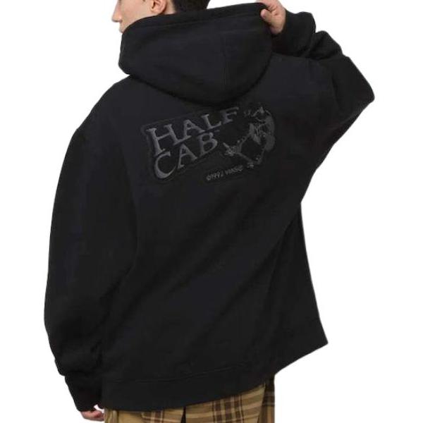 Vans Sweatshirts Unisex Black Hooded Moderate Regular VN000632BLK
