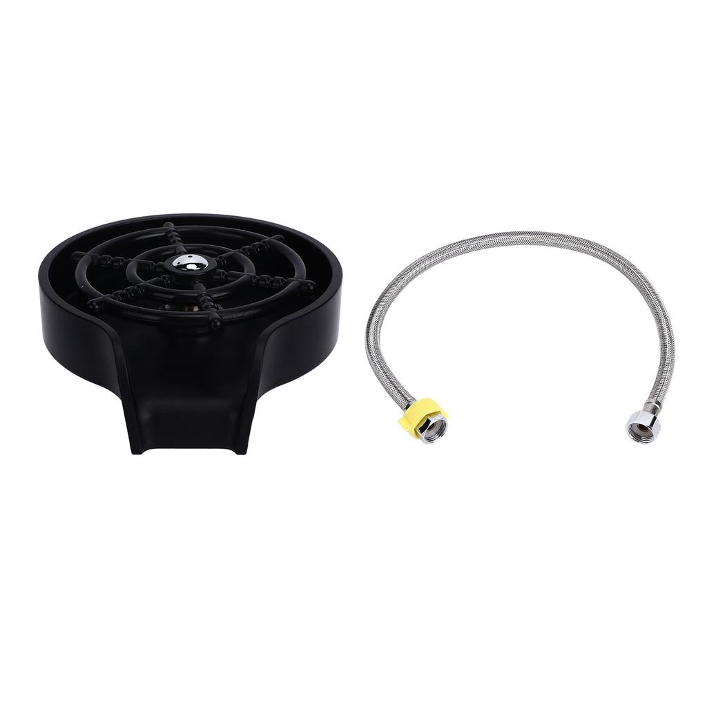 Cup Washer G1/2 Interface Quick Cleaning Detachable Kitchen Hotel Bar Wash Basin Press Glass Rinser