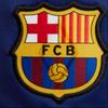Nike Barcelona 23/24 Season Home Fan Version Logo Print Elastic Football Shorts Men shorts Blue DX2709-455