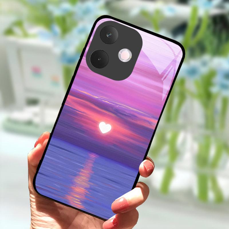 Husă Telefon Pentru OPPO A5 Pro 5G A5Pro Anti-cădere Protecție Cameră Spate Sticlă Călită Pentru OPPO A 5 Pro CPH2695 Fundas