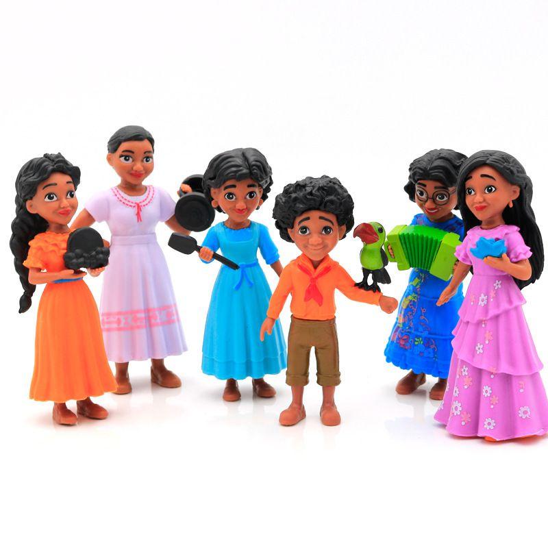 Lifelike Pvc Encanto Dolls Perfect For Children's Playtime And Parties