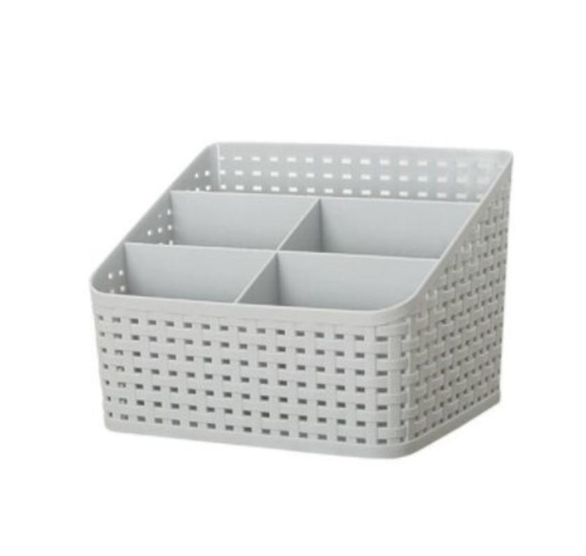 Plastic Makeup Storage Box Cosmetic Organizer for Desk Mouth Storage Box Cosmetics Cosmetics Jewelry Case Organizer Box | Makeup Organizers