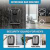 Waterproof Key Safe Box Wall-mounted Key Box Outdoor Key Box Safe Key Box Wall-mounted Key Safe Box-share Access To Your Keys Safely