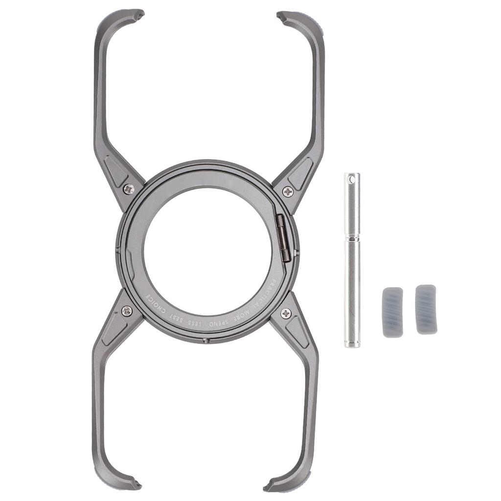 Bezel Less Case with 360° Rotation Magnetic O Ring Stand Hollow Heat Dissipation Ultra Thin Frameles
