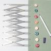 Expandable Sewing Gauge Button Guide Equal Space Divider for Quilting Craft X3UC