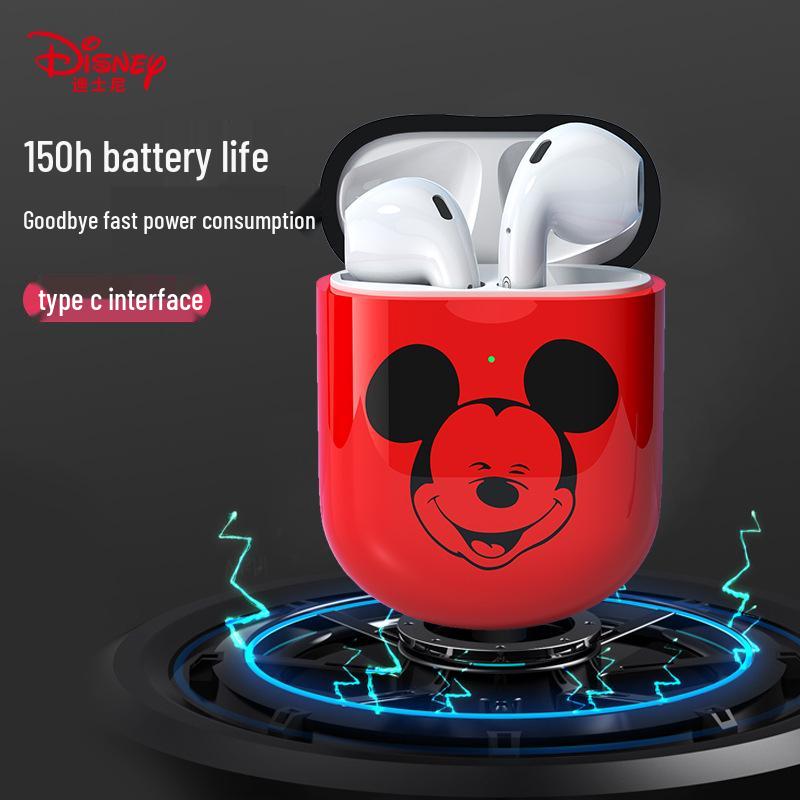 

Disney Lotso & Minnie Bluetooth Earphones - Semi-in-ear, Wireless for Music, Gaming, Sports CE-866 червоний
