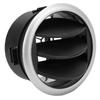 Dashboard Air Outlet Vent Deflector Trim Knob Style Round Balck Replacement for Suzuki SX4 Swift