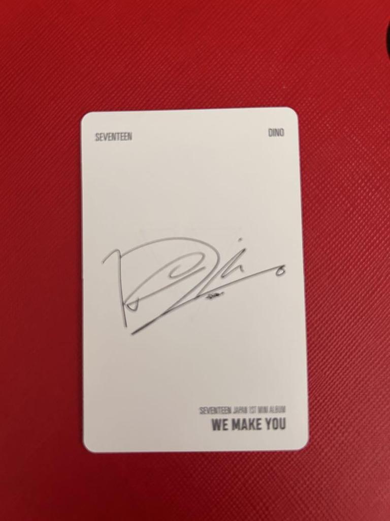 [USED] SEVENTEEN we make you Carat Edition Dino