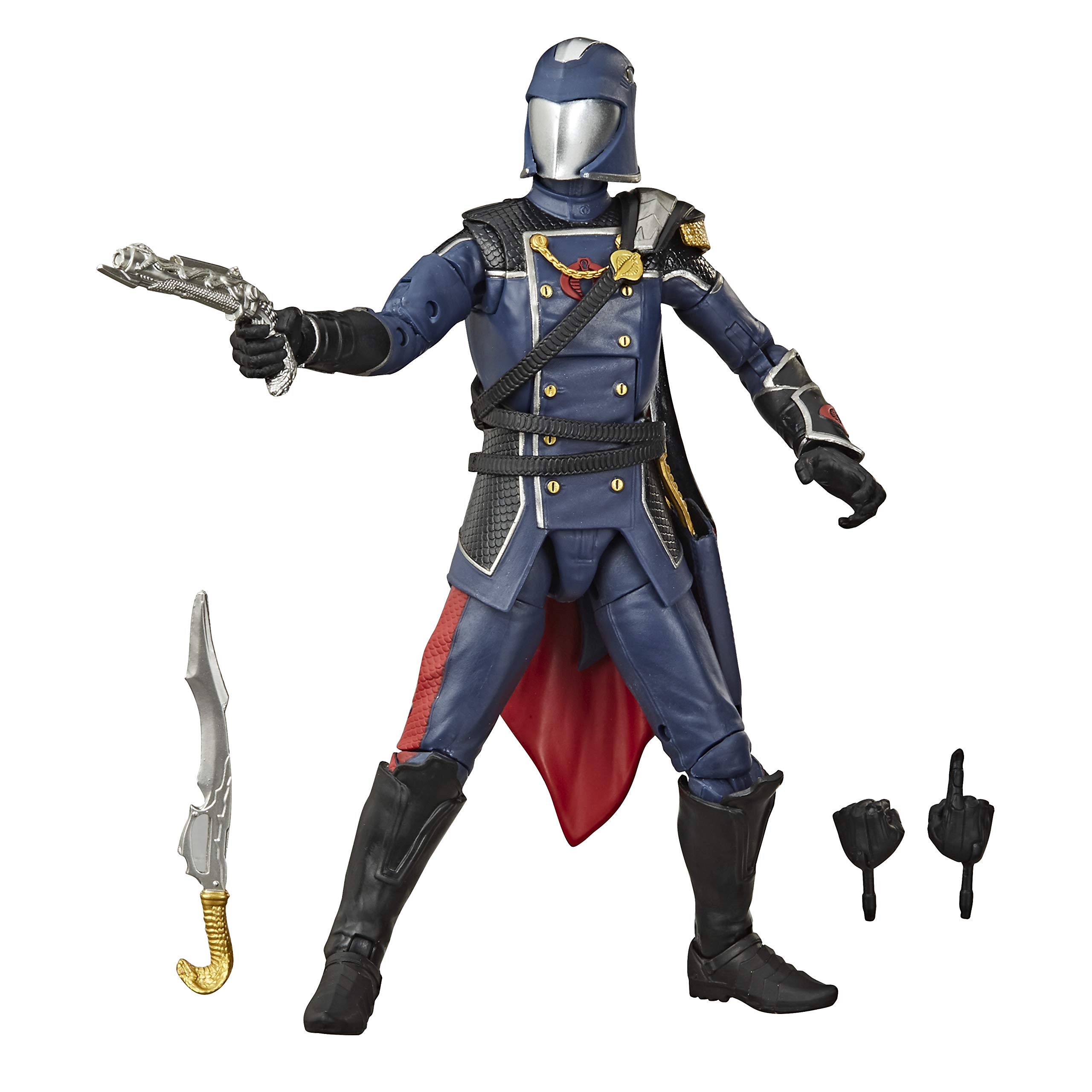 

Hasbro GI JOE CLASSIFIED SERIES 6-дюймовая фигурка COBRA COMMANDER Overseas Joe GI. [Элемент]
