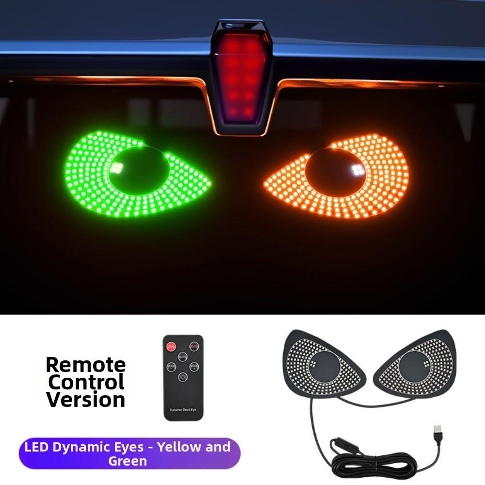 LED Devil Eyes Light USB Powered Windshield Glow Light Car LED Warning Light  for Car Windshield H