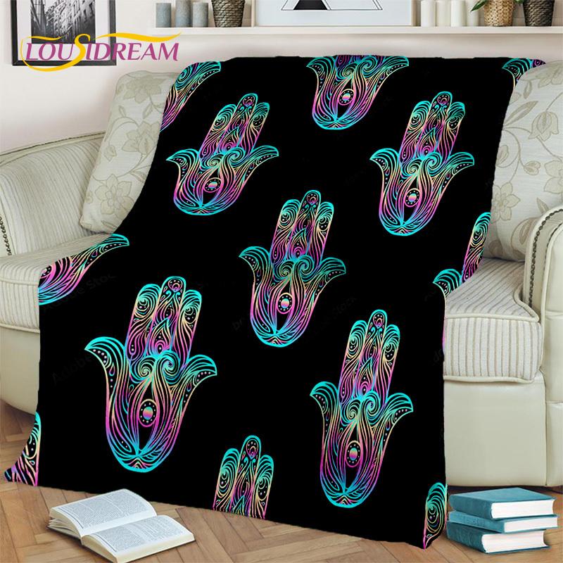 Evil Eye,Eye of Horus,Nazar Tree of Life  Blanket,Soft Throw Blanket for Home Bedroom Bed Sofa Picnic Travel Cover Blanket Kids