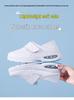 Women's Black Air Cushion Non-Slip Summer Nurse Shoes - Comfortable, Breathable, Soft, Thick Sole for Casual Medical Work