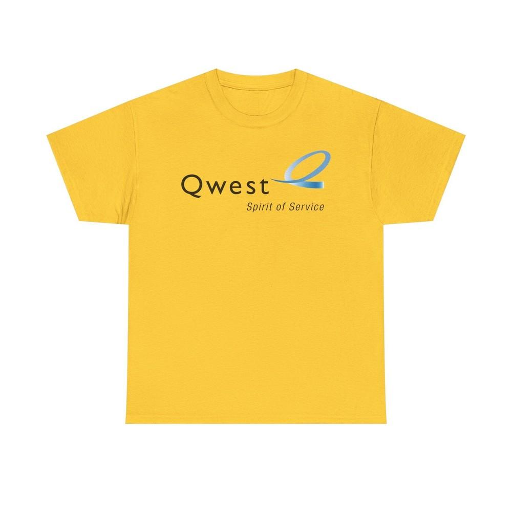 

Qwest Spirit of Service Telecommunications Company Logo T-Shirt S