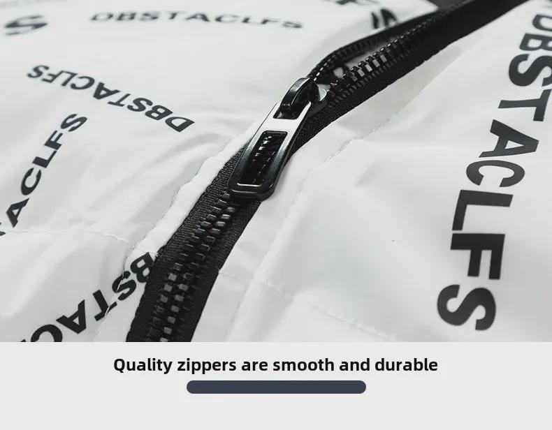 Unisex Large Cotton Jackets: Matching Styles for Adults & Teens, Fashionable with Stand-Up Collars, Loose Fit for Men.
