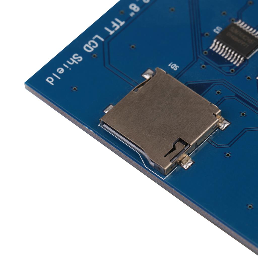 2.8 Inch TFT LCD Touch Screen Display Module with Memory Card Slot PCB Board