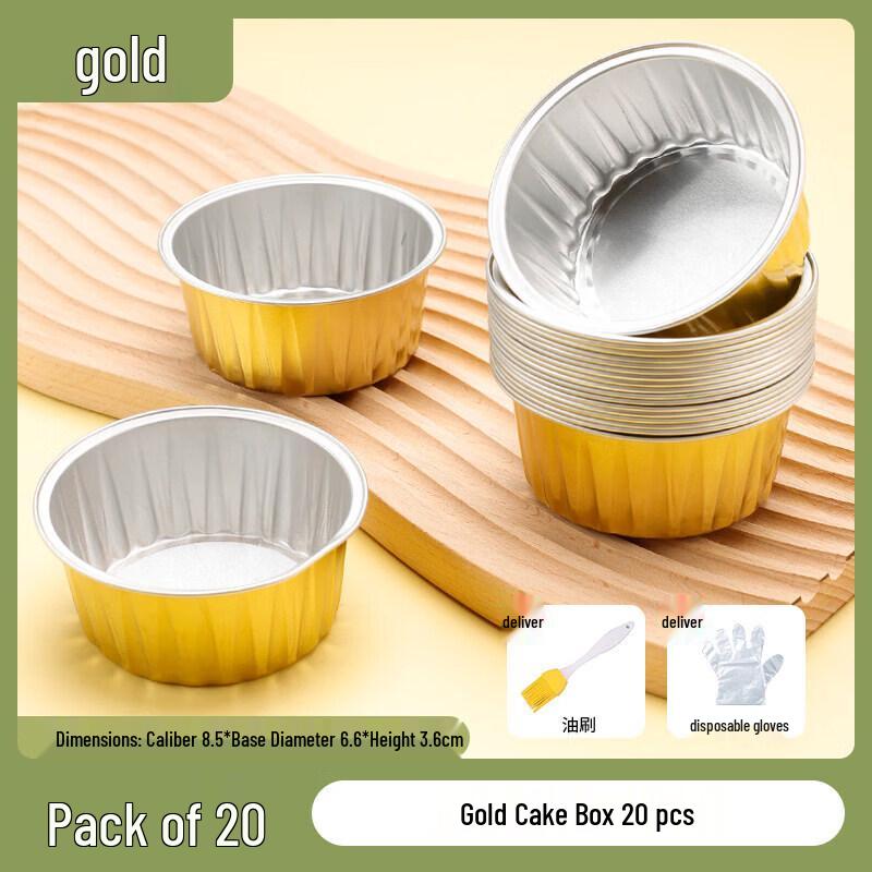 Reusable Aluminum Foil Baking Cups
