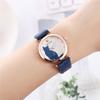 Cute Cat Pattern Quartz Watch Kids Students Wristwatch