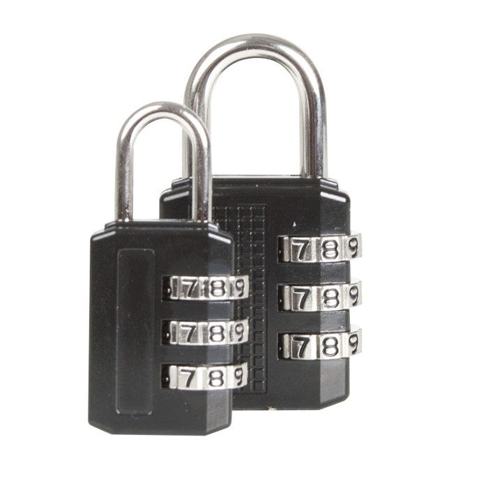 BLACK 20MM COMBINAISON CADENAS ABUS