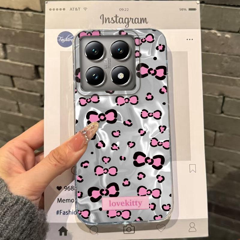 

Летний Чехол для Телефона с Сердечком и Вишней для Девочек с Водяной Текстурой Для Xiaomi 14T 13T Pro 14Tpro 11 Lite 5G NE Силиконовый Ударопрочный Чехол-Накладка Xiaomi 11 Lite 5G белый