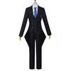 Black Butler Sebastian Cosplay Kostüm Polyester Stoff Einfacher Stil Japanisches Anime Thema