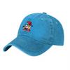 Sonic The Hedgehog Embroidered Washed Canvas Baseball Cap Classic Vintage Style Adjustable Fit Unisex Hat