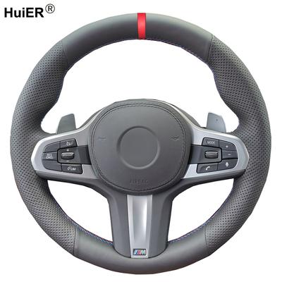Hand Sewing Car Steering Wheel Cover Funda Volante For BMW M Sport G30 G31 G32 G20 G21 G14 G15 G16 G01G02 G05 Car Accessories