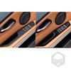 Für Bmw 3 Serie 2005-2012 E90 320i 325i Klavier Schwarz Fenster Lift Control Kunststoff Platte Trim Auto innen Zubehör