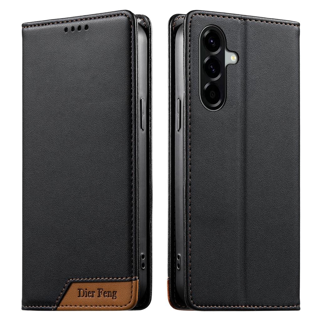 For Xiaomi Poco C61 4G/Redmi A3 4G Case Feather Imprint PU Leather Wallet Phone Cover