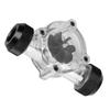G1Celsius4  Thread Port Female to Female   Meter Indicator for PC Water Cooling 8 Impellers(Black)