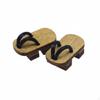 1/12 Scale Doll Shoes Lightweight Wooden Miniature Clogs for Hobbyists, Diorama Display
