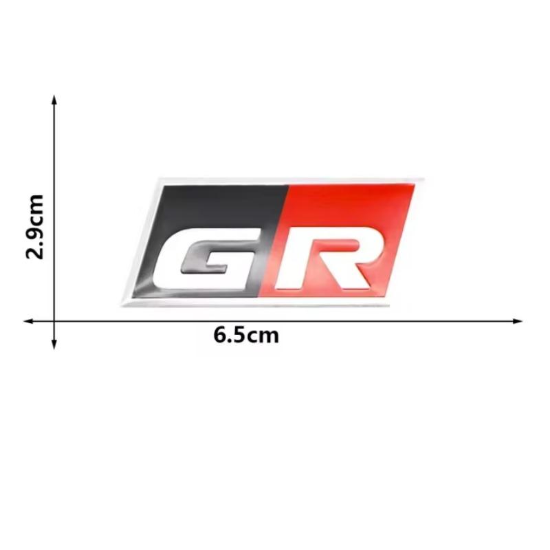 1Pc Aluminium Car Rear Tail Emblem Badge Sticker For Levin Corolla Alphard Avensis Prius Crown Yaris