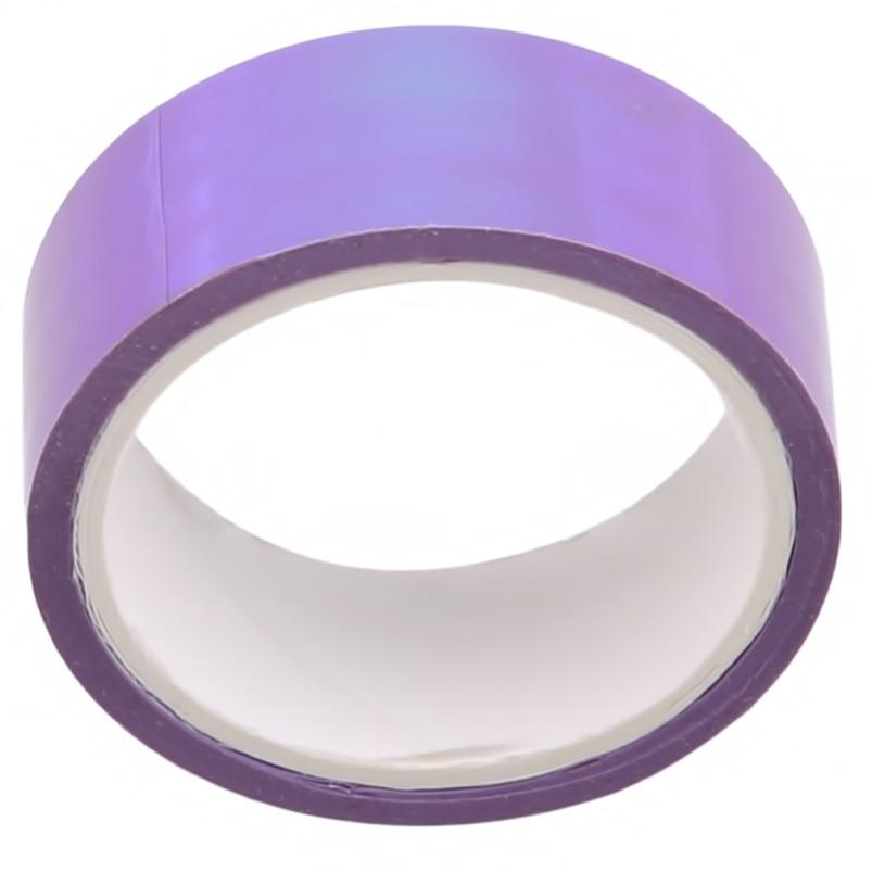 Scrapbooking Decoration PVC Rainbow Laser Washi Tapes Packing Tool Iridescent