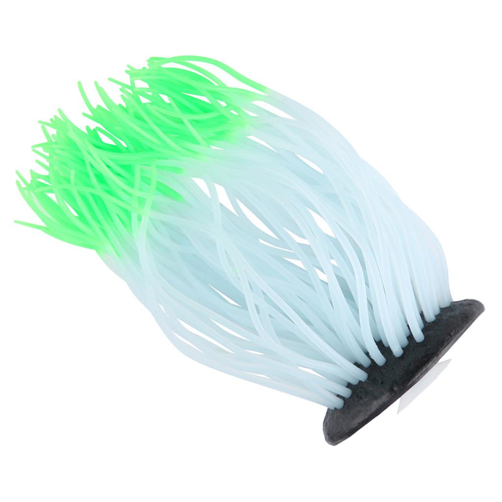 Simulation Artificial Silicone Sea Anemone Coral Ornament for Aquarium Fish Tank Decor