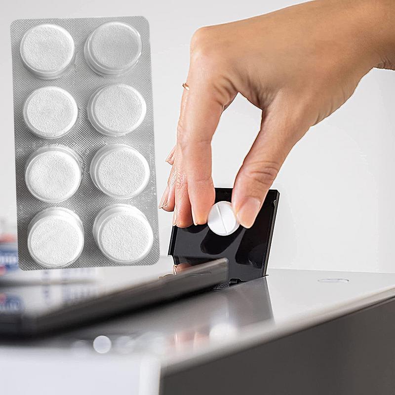 Coffee Machine Cleaning Tablet 8 Count Coffee Maker Pot Descaling Cleaning Tabs All-Purpose Cleaner Kitchen Accessories