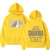 Shakira Las Mujeres Ya No Lloran 2026 Tour Print Hoodie Unisex Fashion Sweatshirt Casual Loose Vintage Oversized Pullover