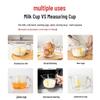 Xihe Thickened Glass Measuring Milk Cup